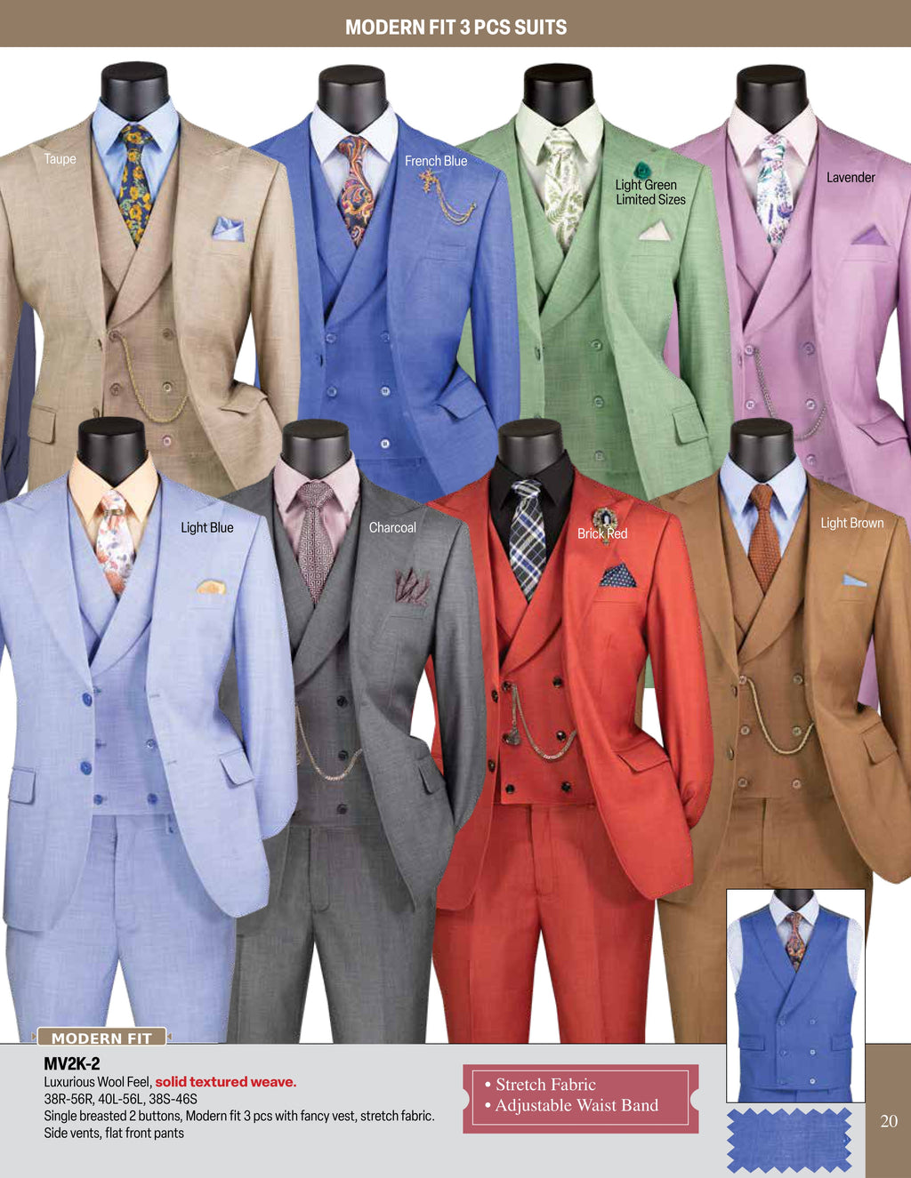2 Suits from $349 — Online Suit Special