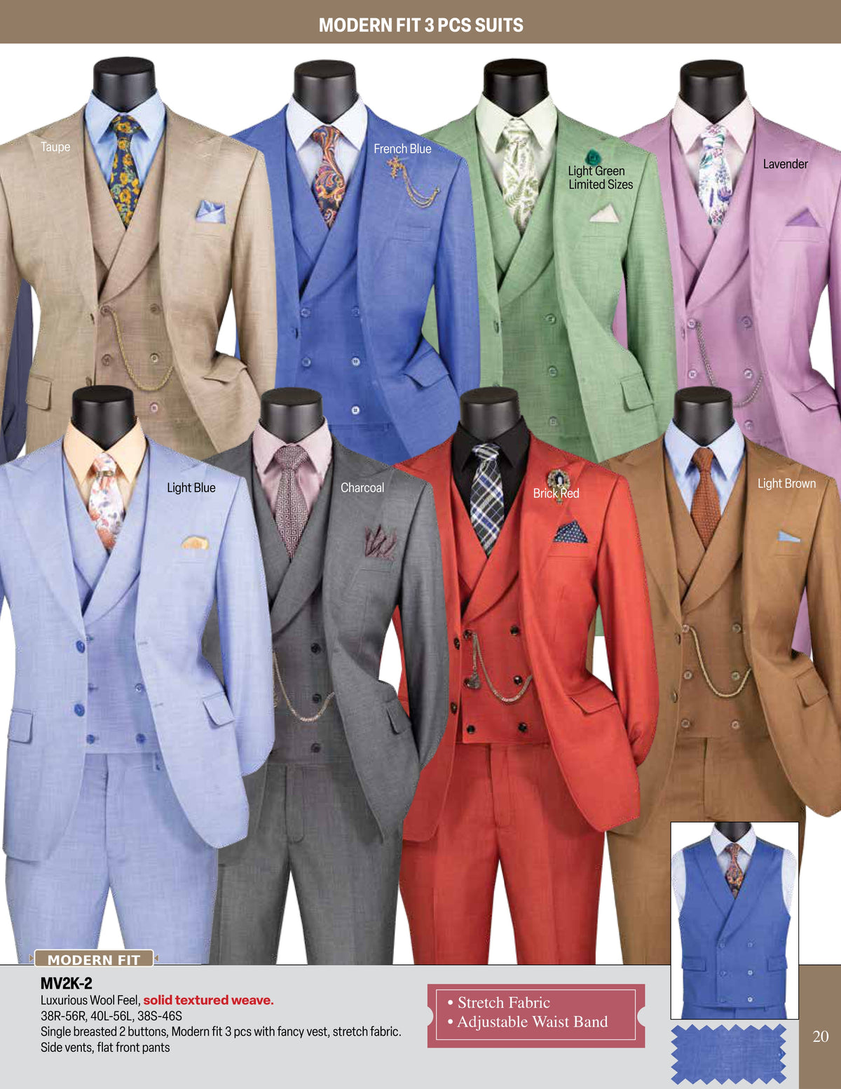 2 Suits from $349 — Online Suit Special
