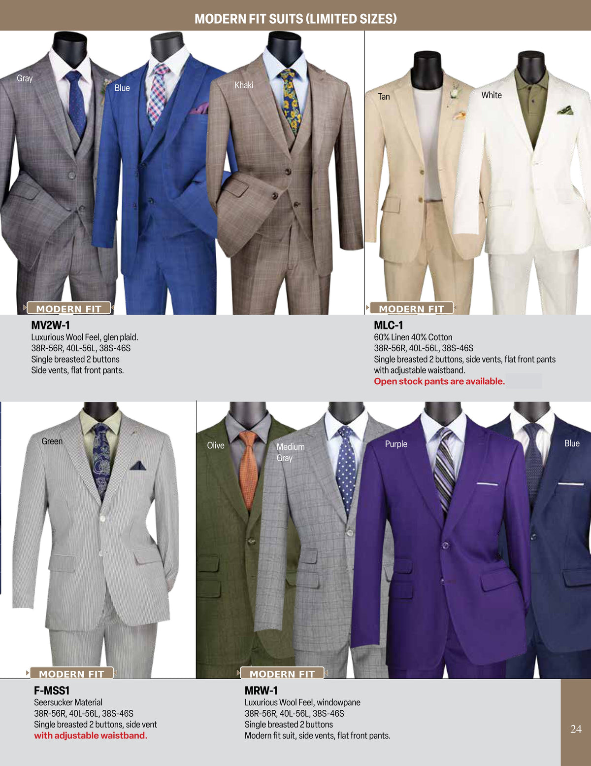 2 Suits from $349 — Online Suit Special