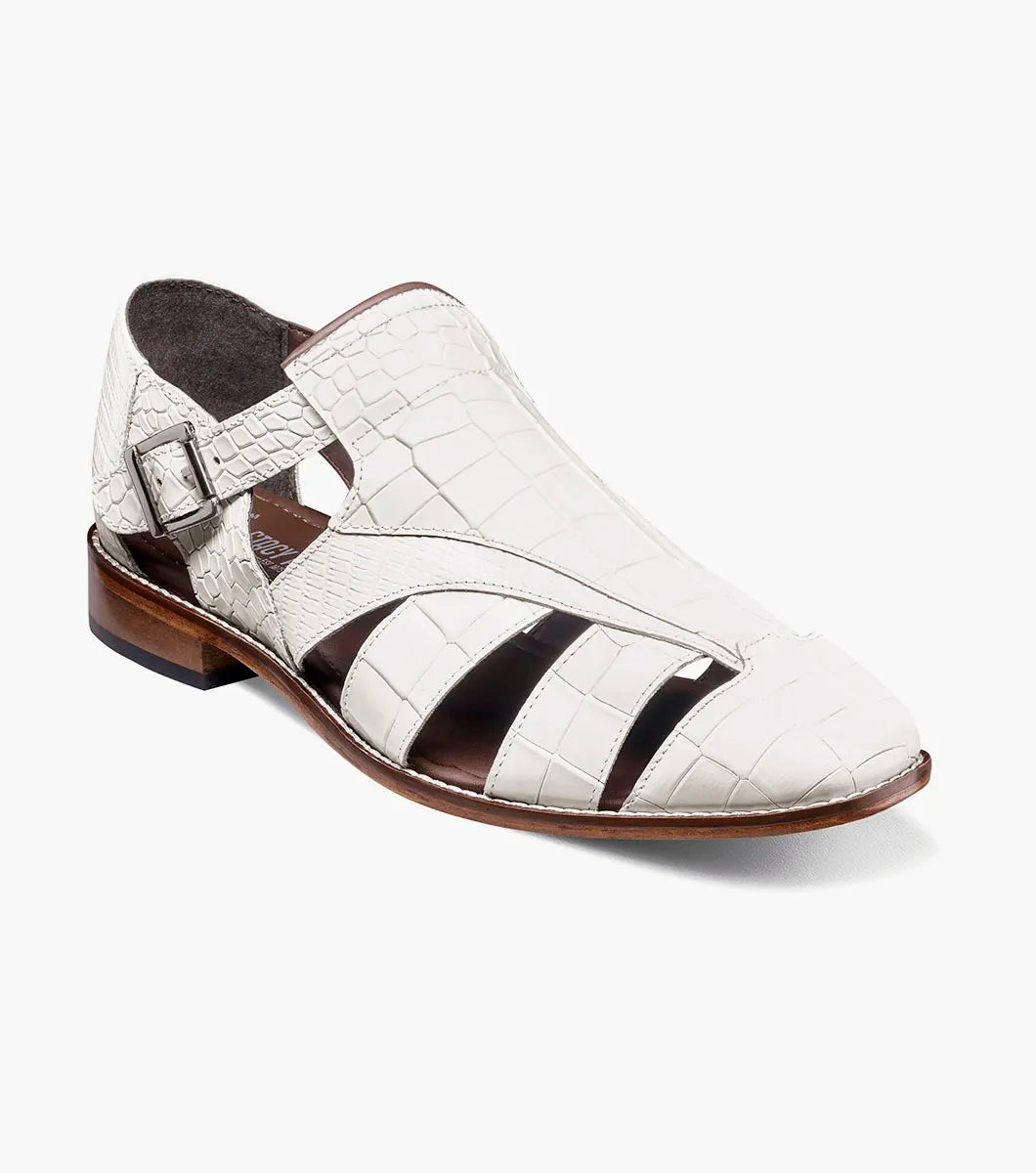 Stacy Adams - Calandro City Sandal - White