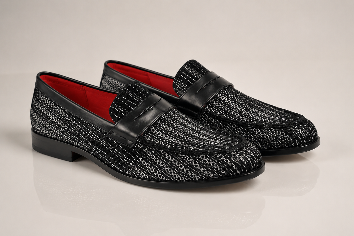 After Midnight Fashion Dress Shoes - Black/Silver