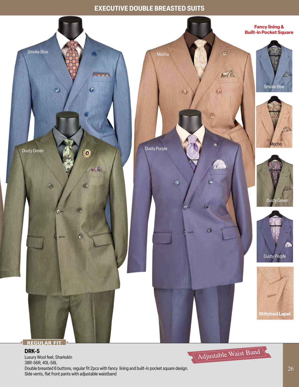 2 Suits from $349 — Online Suit Special