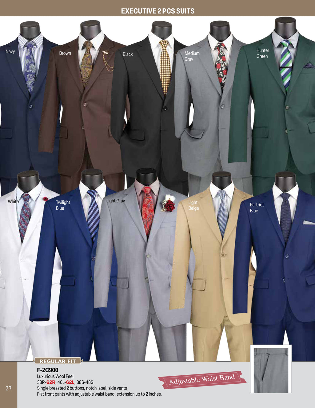2 Suits from $349 — Online Suit Special