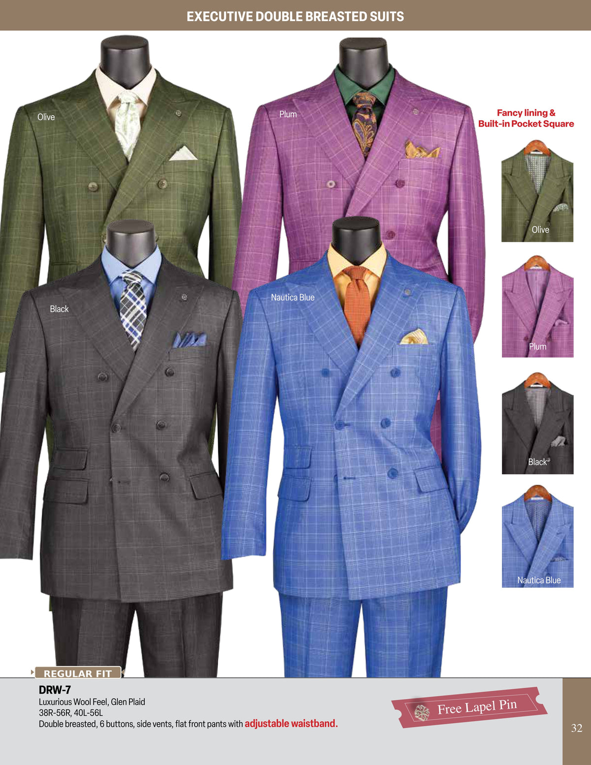 2 Suits from $349 — Online Suit Special