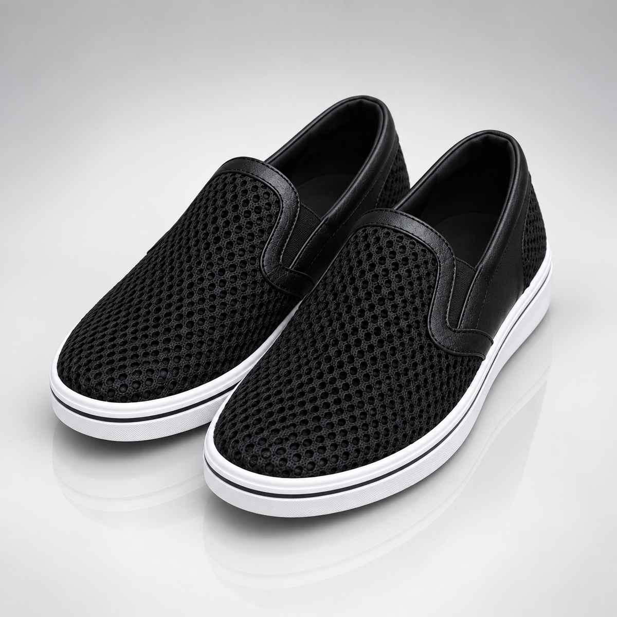WalGate Black Casual Sneaker