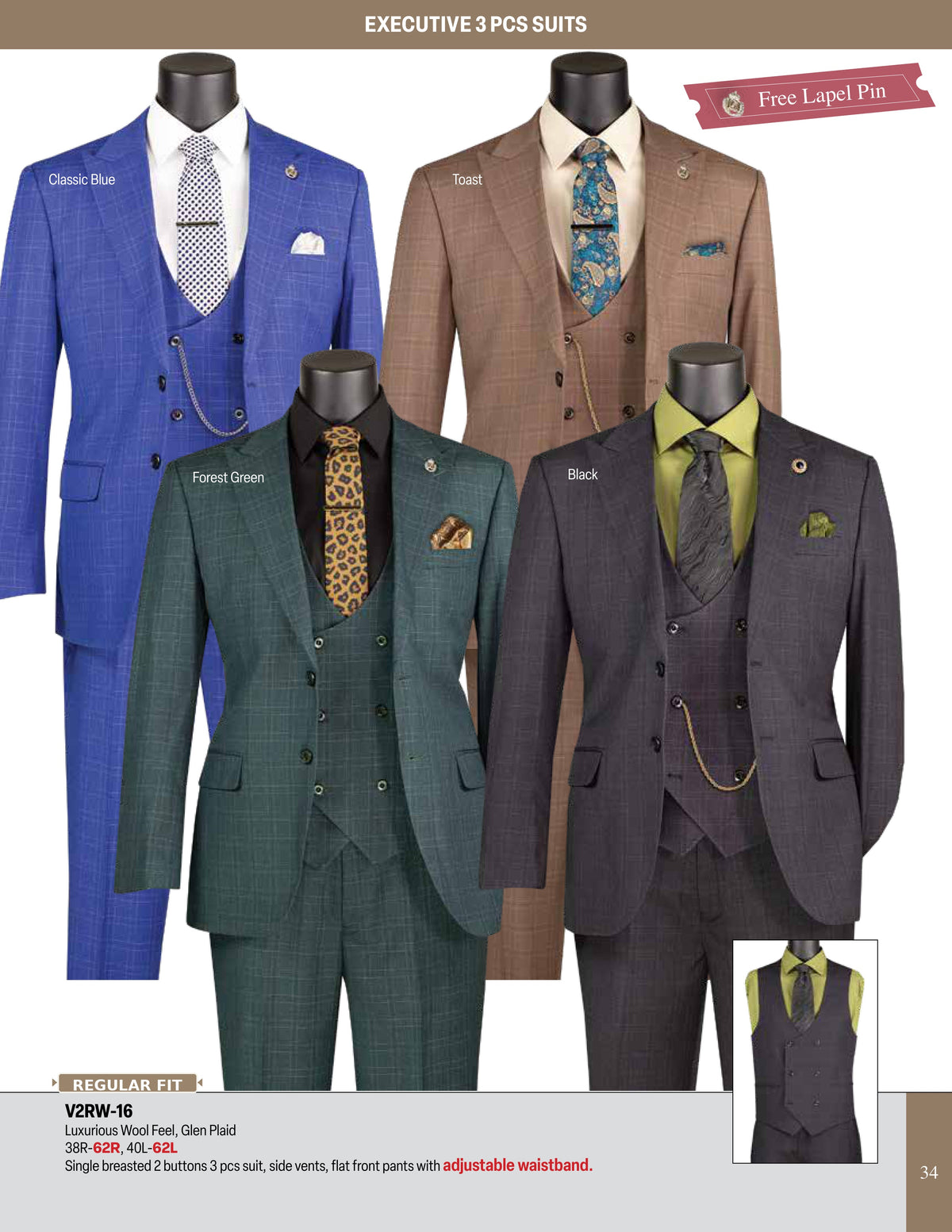 2 Suits from $349 — Online Suit Special