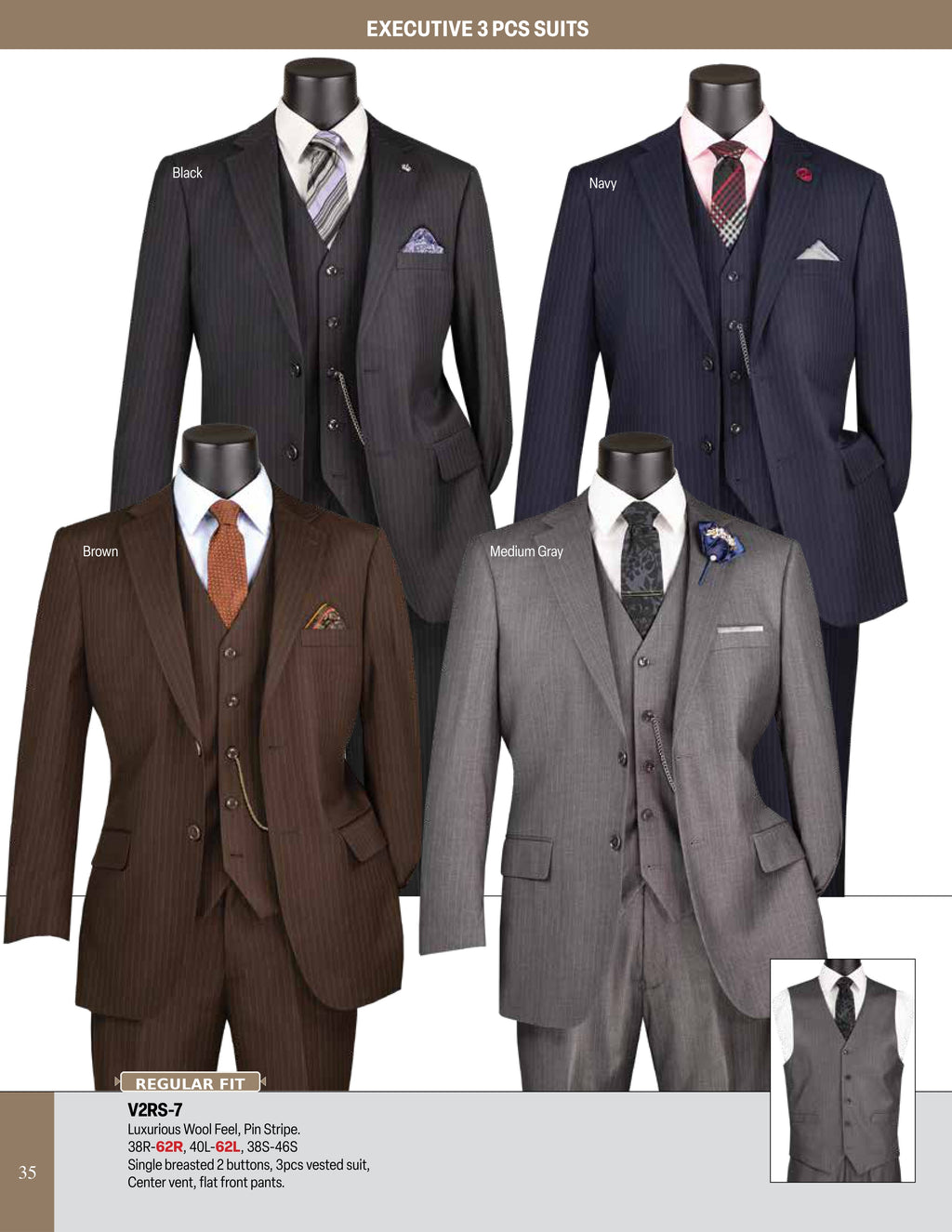 2 Suits from $349 — Online Suit Special
