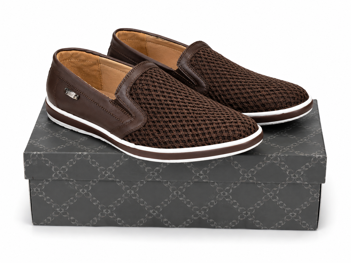 WalGate Brown Casual Sneaker