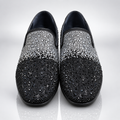 St. Patrick Sparko Black & Silver Dress Shoe