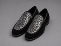 E.J. Samuels Black Leather Dress Shoe