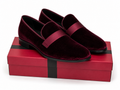 Amali Knight Burgundy Woven Dress Shoe