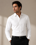 Avanti Uomo Men's CVC French Cuff Dress Shirt