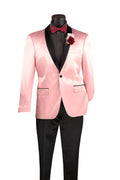Vinci Slim Fit Sport Coat with Narrow Shawl Lapel