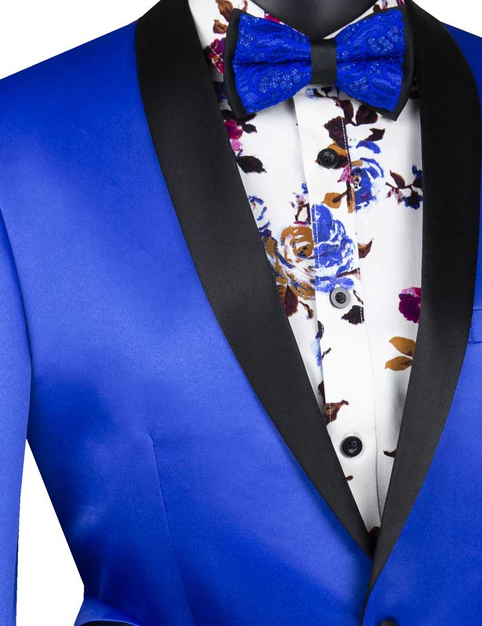 Vinci Slim Fit Sport Coat with Narrow Shawl Lapel