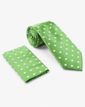 Stacy Adams Homer Tie & Hanky Set - Green