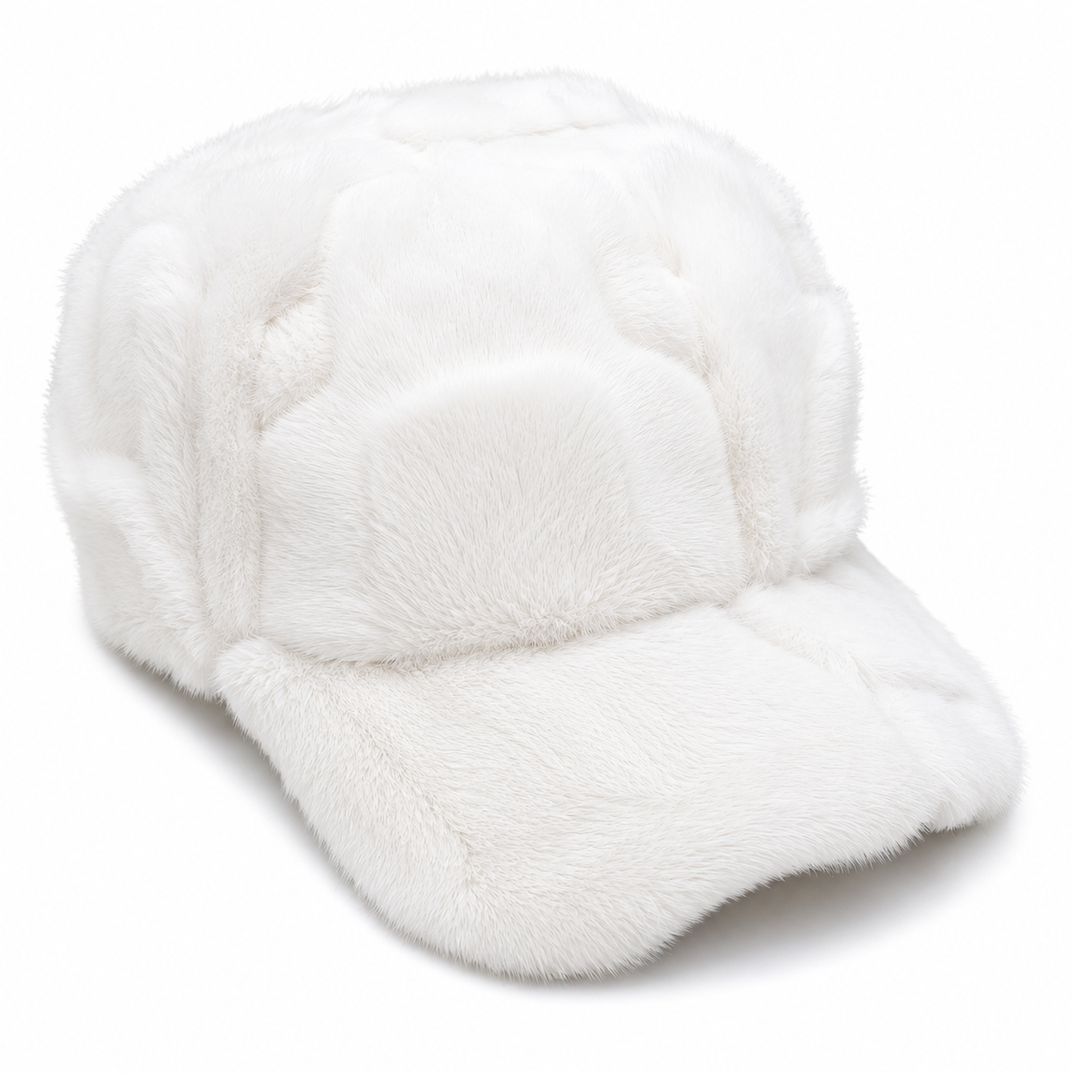 Winter Fur Men's Diamond Cut Mink Cap