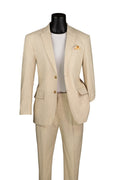Vinci Philosophy Modern Fit Linen Suit