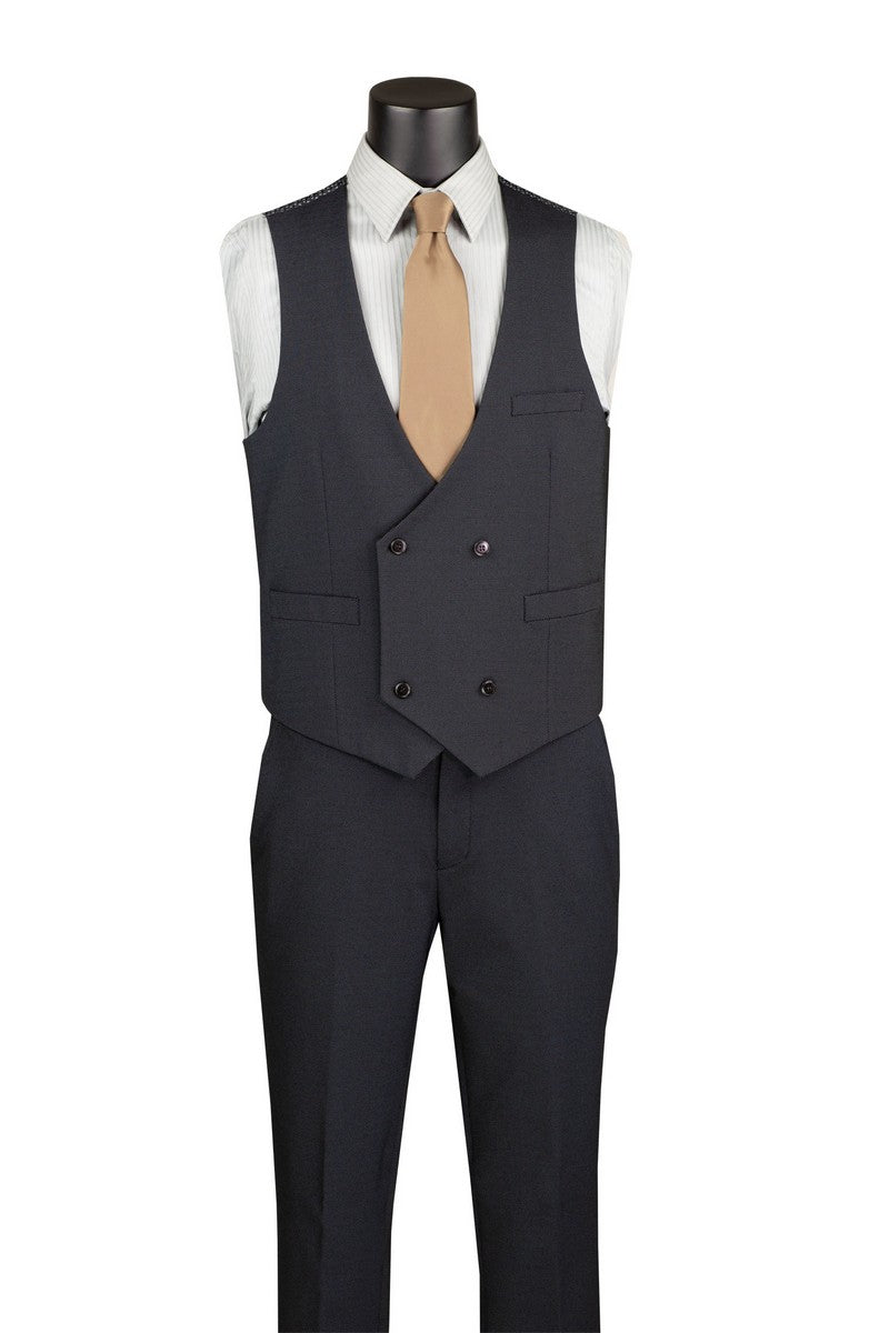 Vinci Philosophy Modern Fit 3-Piece Super Stretch Suit