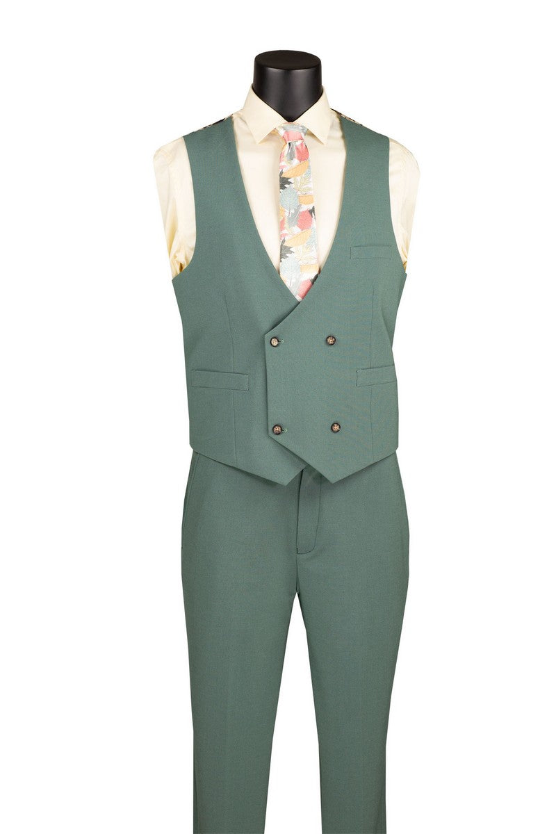 Vinci Philosophy Modern Fit 3-Piece Super Stretch Suit