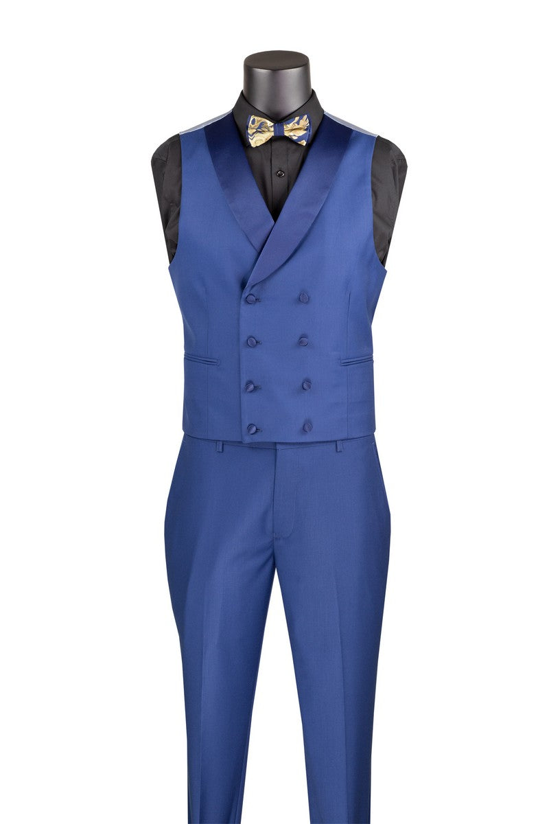 Vinci Philosophy Modern Fit 3-Piece Jacquard Suit