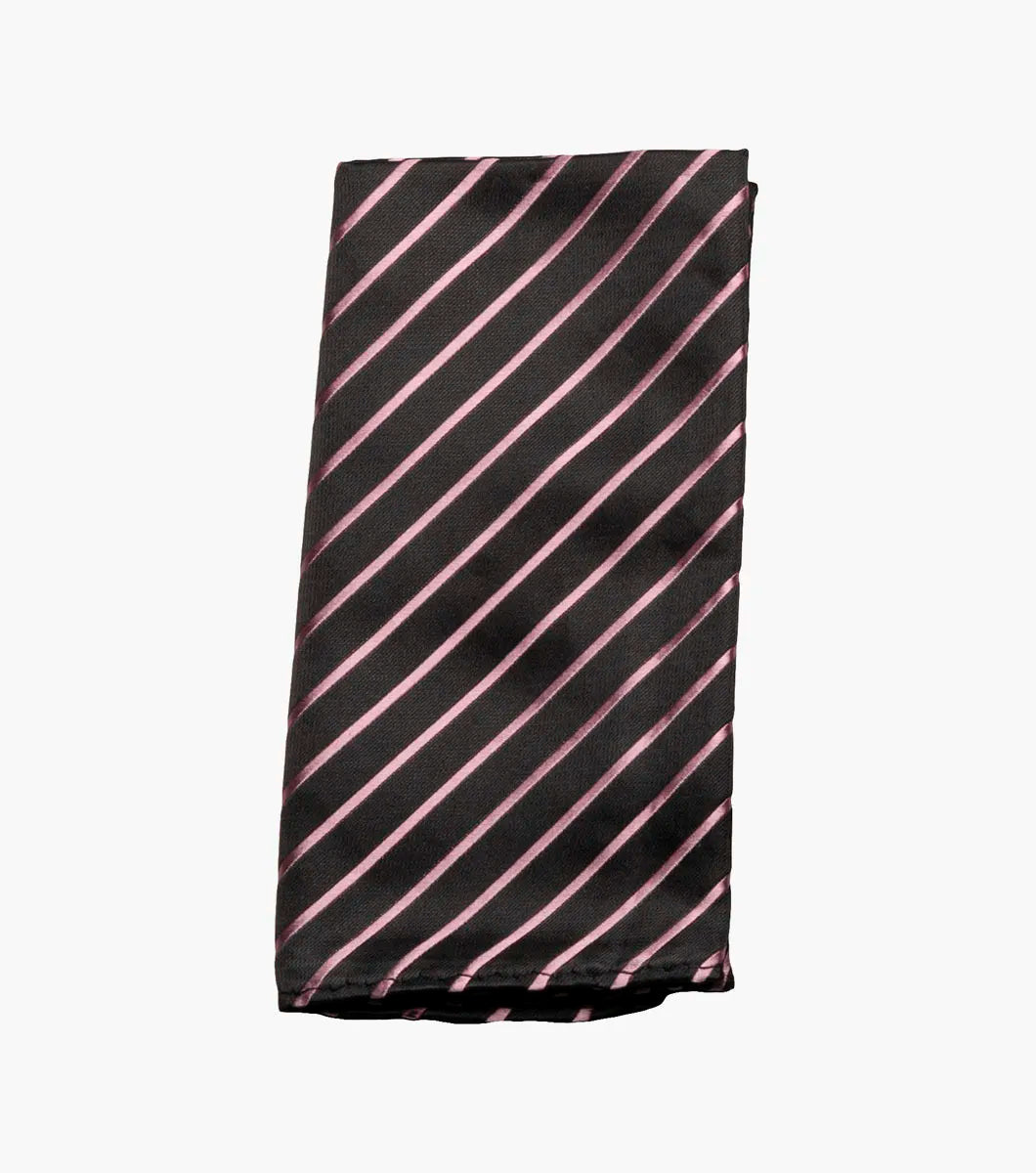 Stacy Adams Formal Pink Men's Tie & Hanky Set