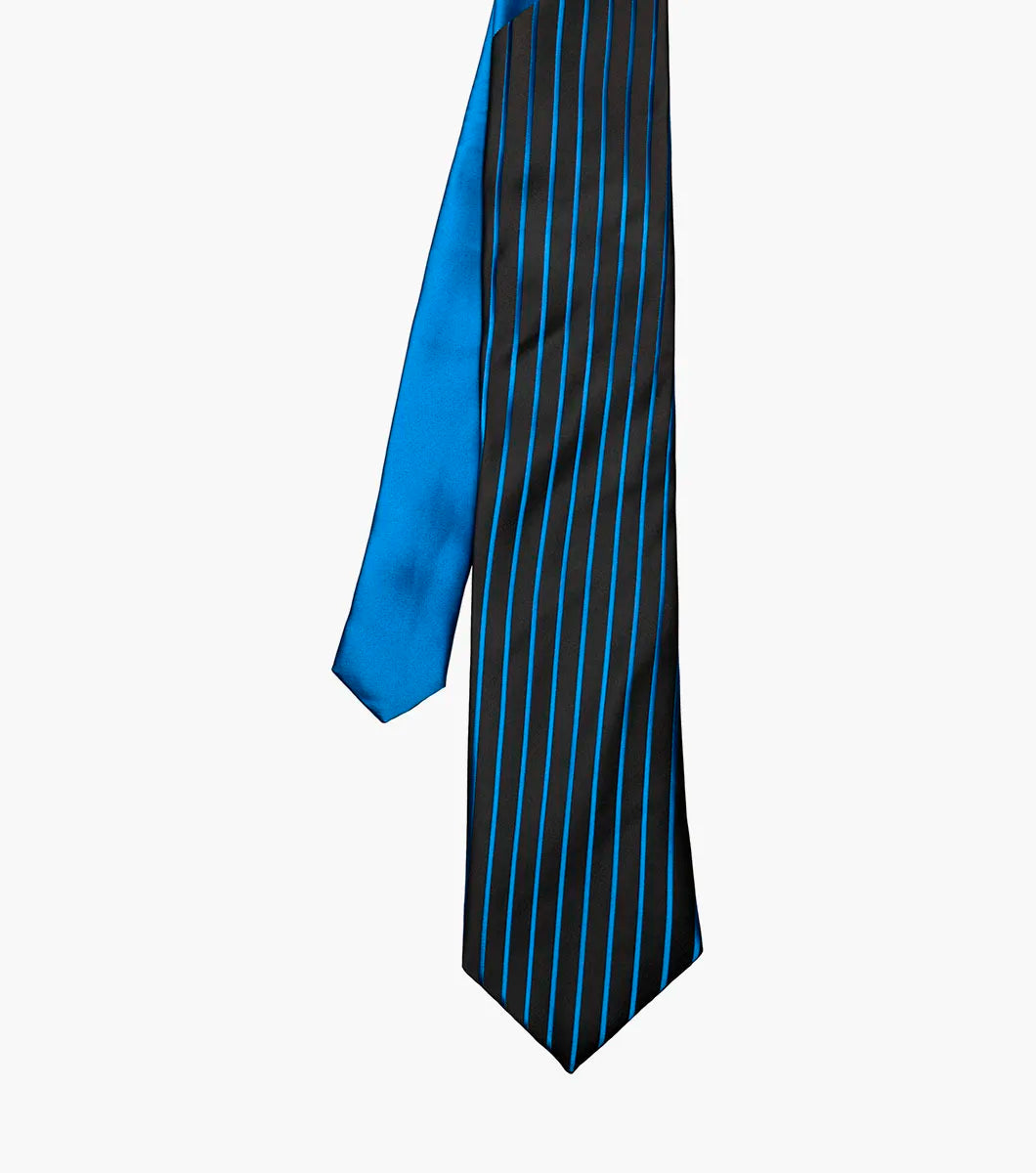 Stacy Adams Formal Royal Men's Tie & Hanky Set