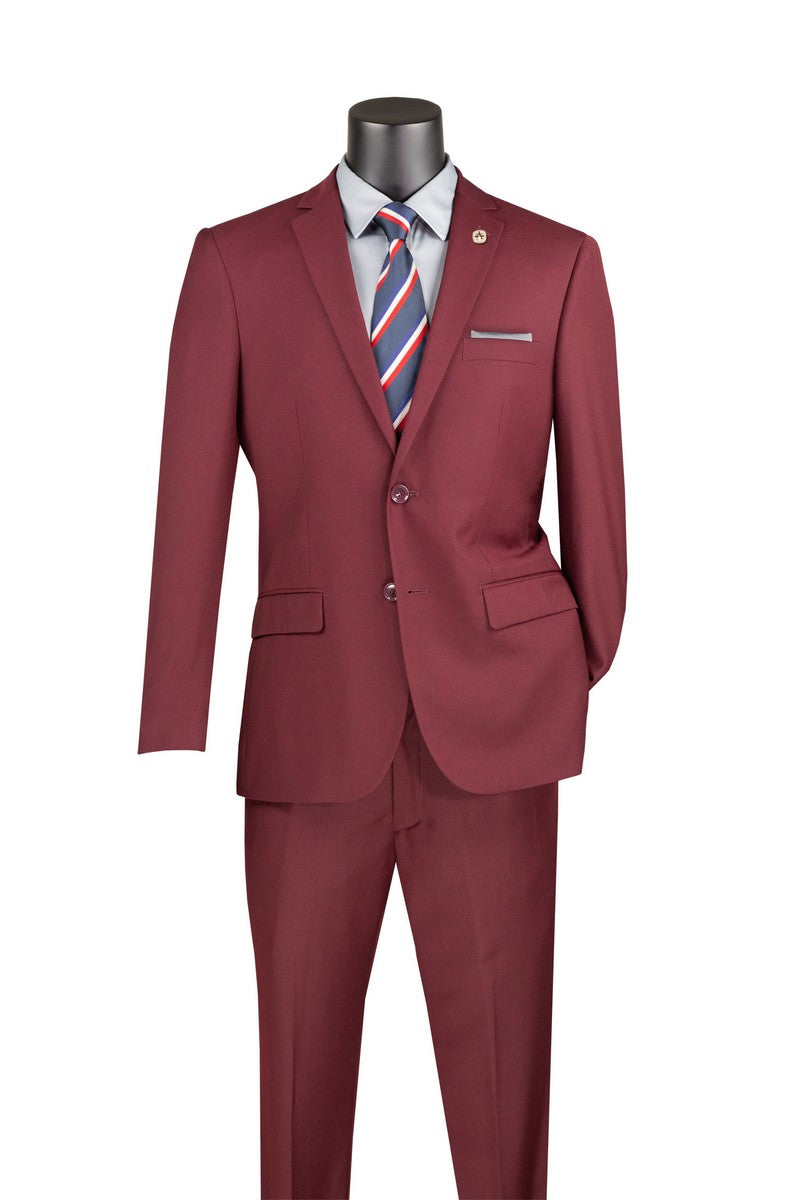 Vinci Philosophy Slim Fit 2-Button Notch Lapel Suit