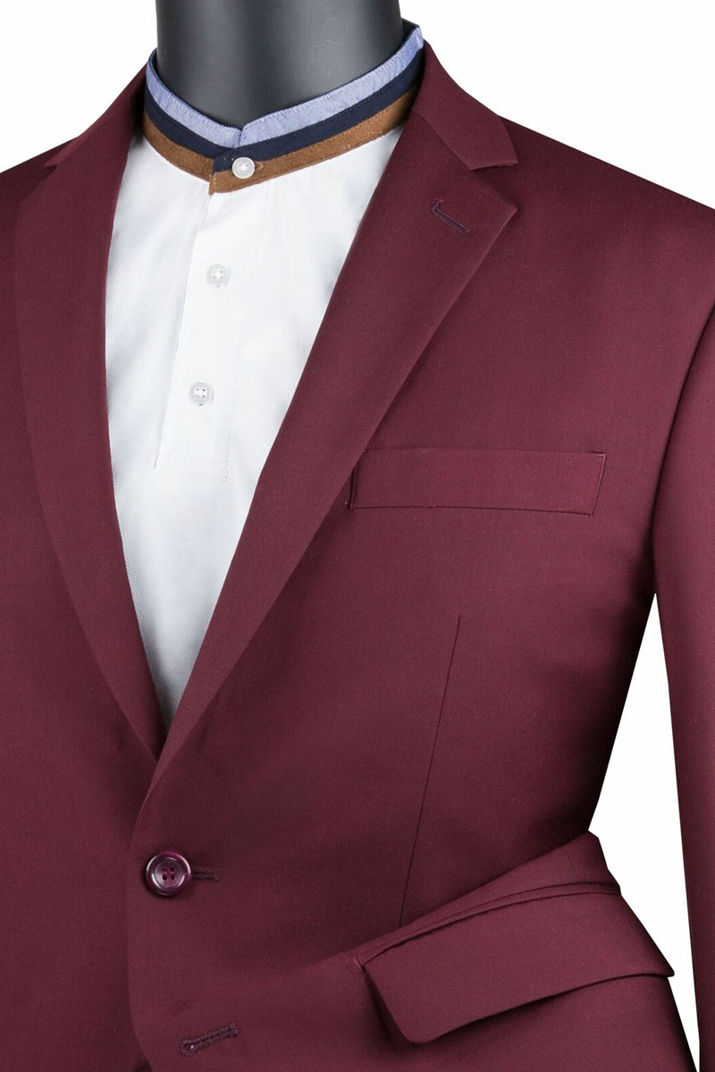 Vinci Philosophy Slim Fit 2-Button Notch Lapel Suit