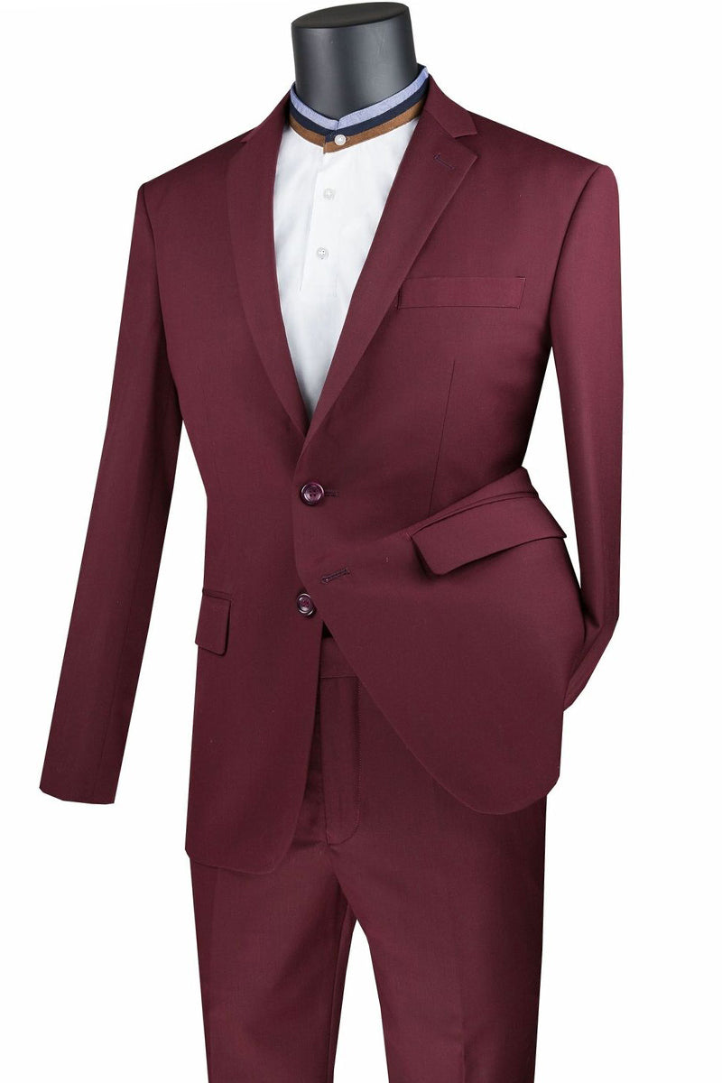Vinci Philosophy Slim Fit 2-Button Notch Lapel Suit