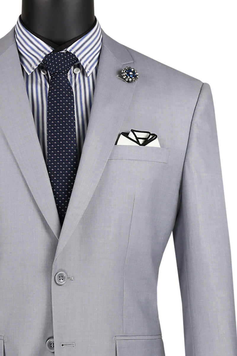 Vinci Philosophy Slim Fit 2-Button Notch Lapel Suit