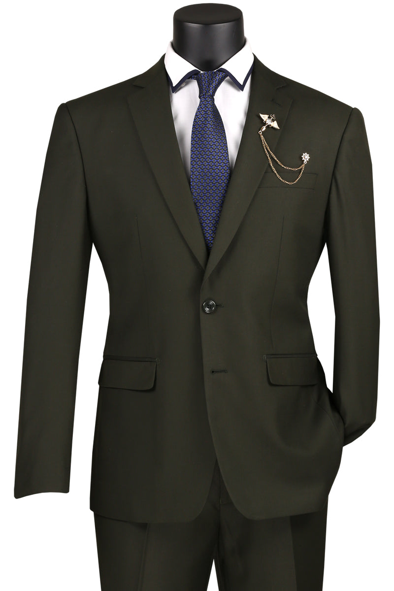 Vinci Philosophy Slim Fit 2-Button Notch Lapel Suit