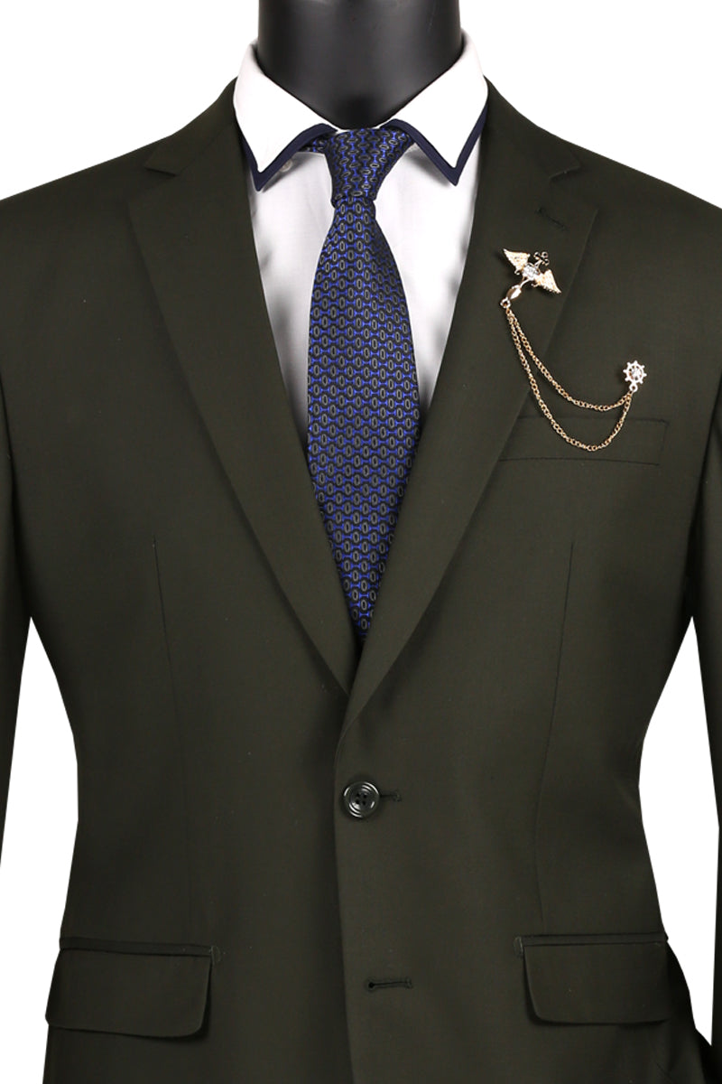 Vinci Philosophy Slim Fit 2-Button Notch Lapel Suit