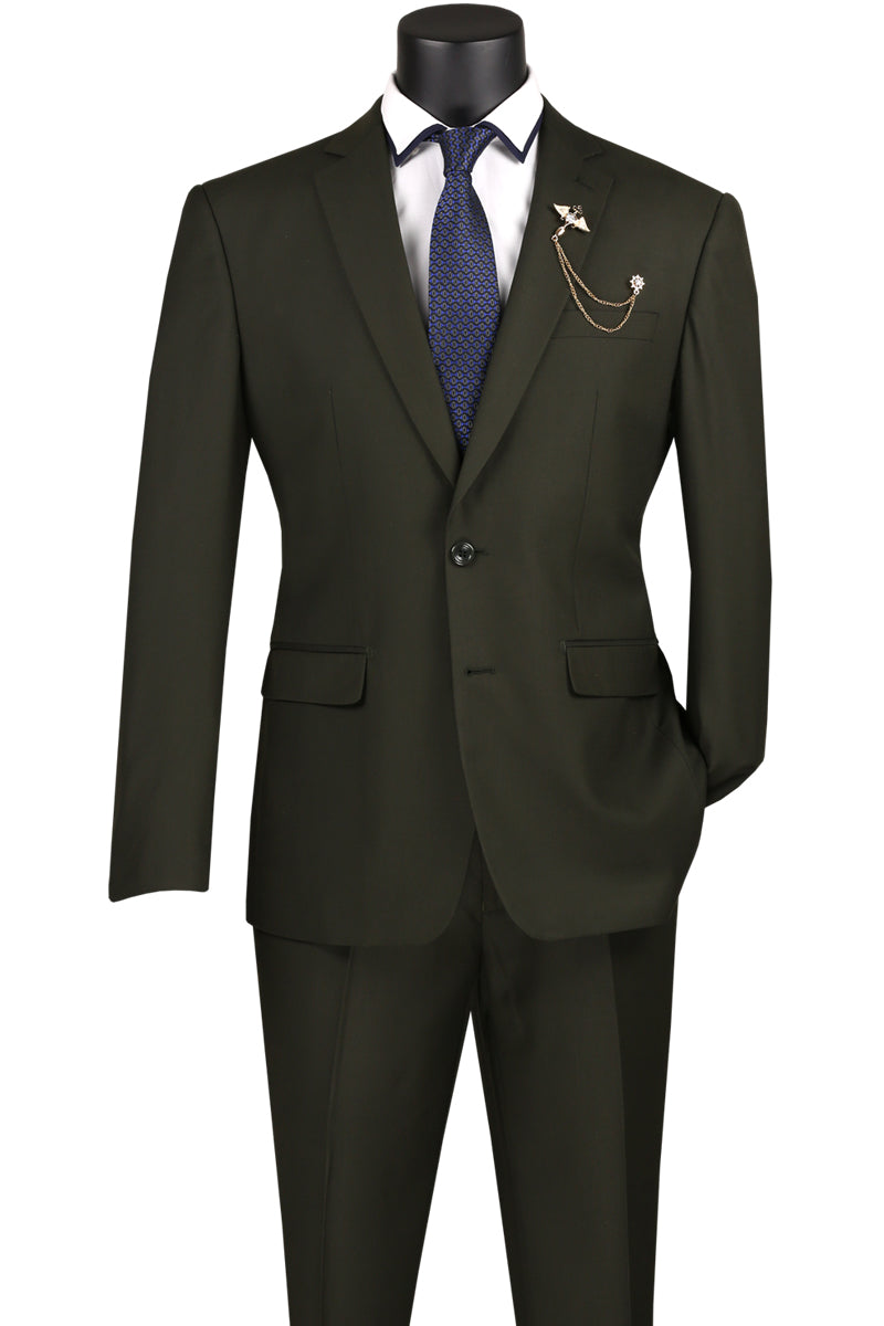 Vinci Philosophy Slim Fit 2-Button Notch Lapel Suit