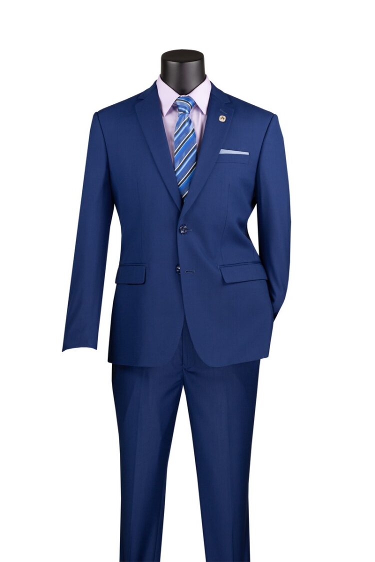 Vinci Philosophy Slim Fit 2-Button Notch Lapel Suit