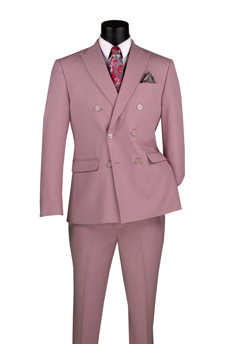 Vinci Philosophy Slim Fit Double Breasted 2-Piece Suit