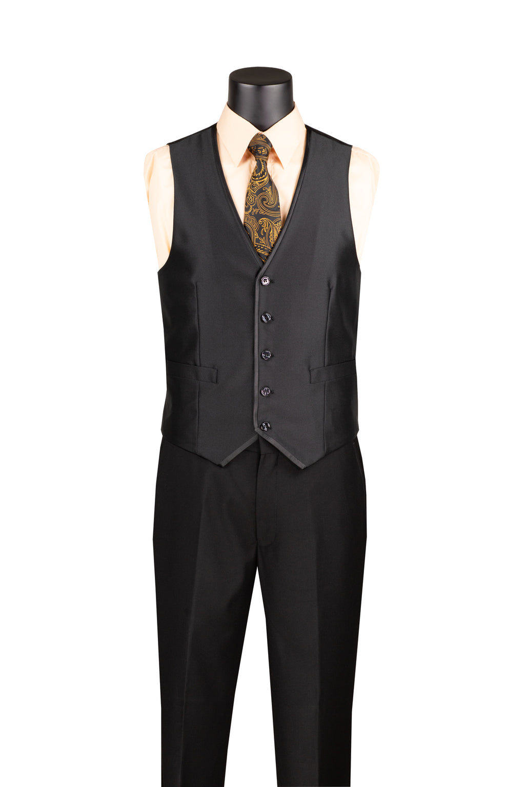 Vinci Philosophy Slim Fit 3-Piece Fancy Vest Suit