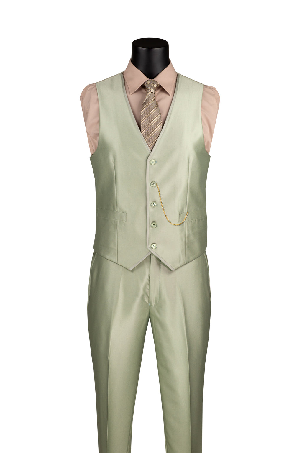 Vinci Philosophy Slim Fit 3-Piece Fancy Vest Suit