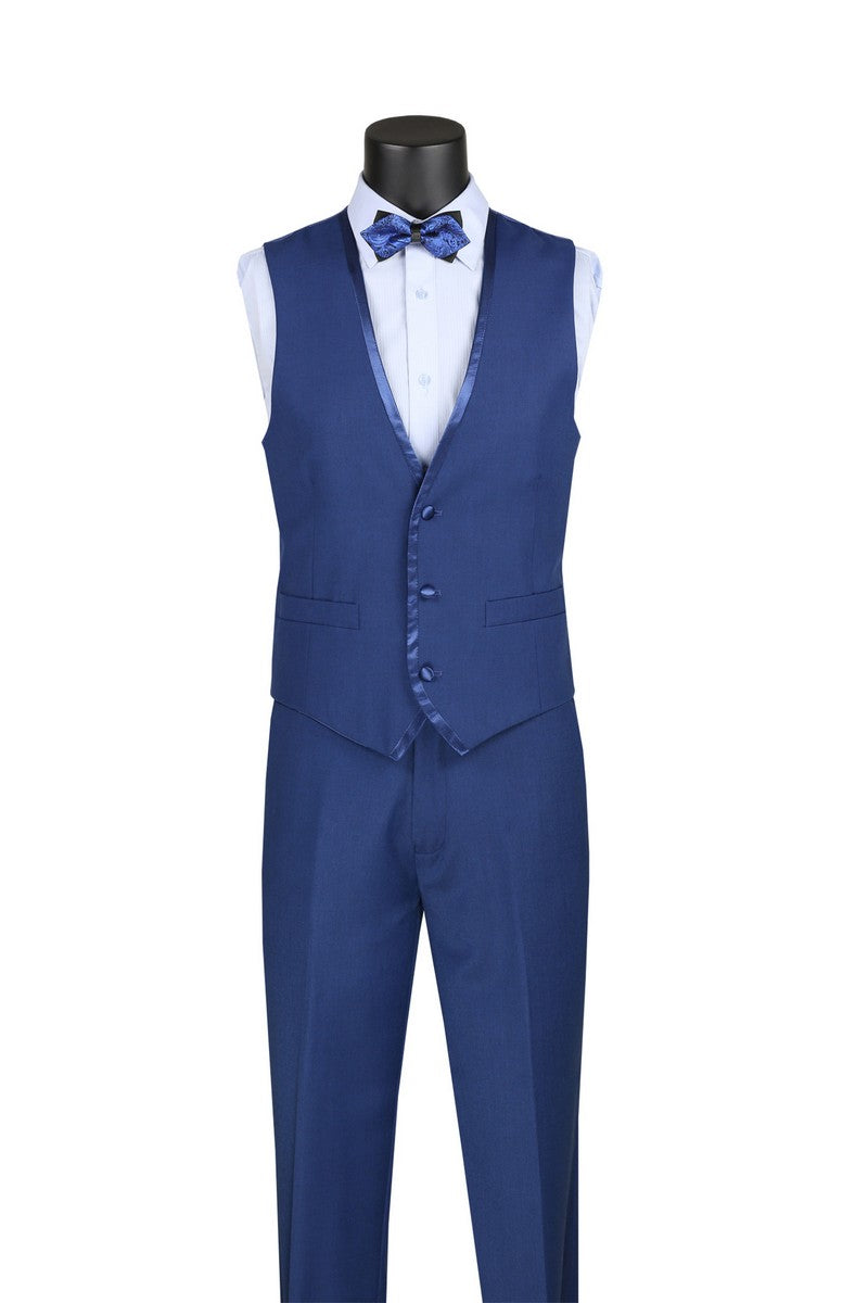 Vinci Philosophy Slim Fit 3-Piece Vested Suit