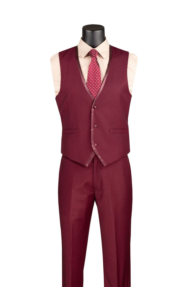 Vinci Philosophy Slim Fit 3-Piece Vested Suit