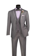 Vinci Philosophy Slim Fit 3-Piece Vested Suit