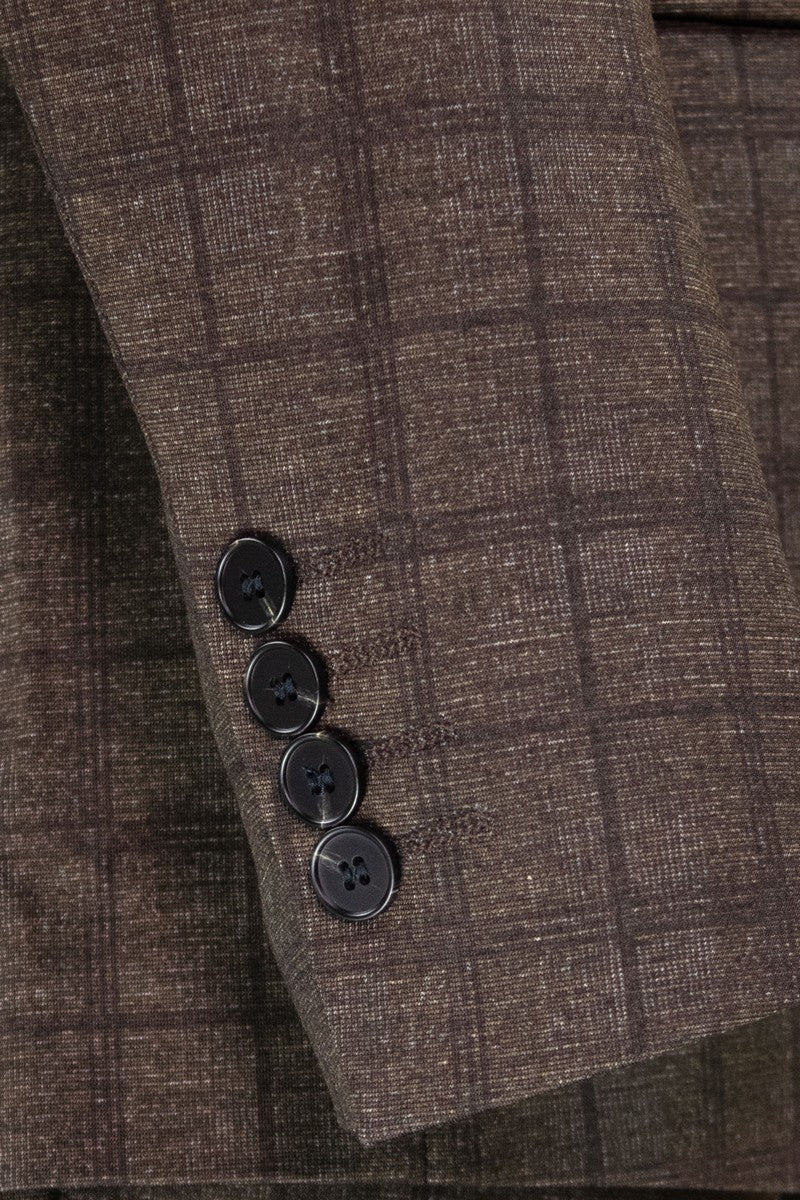 Vinci Philosophy Slim Fit 3-Piece Lapel Vest Suit