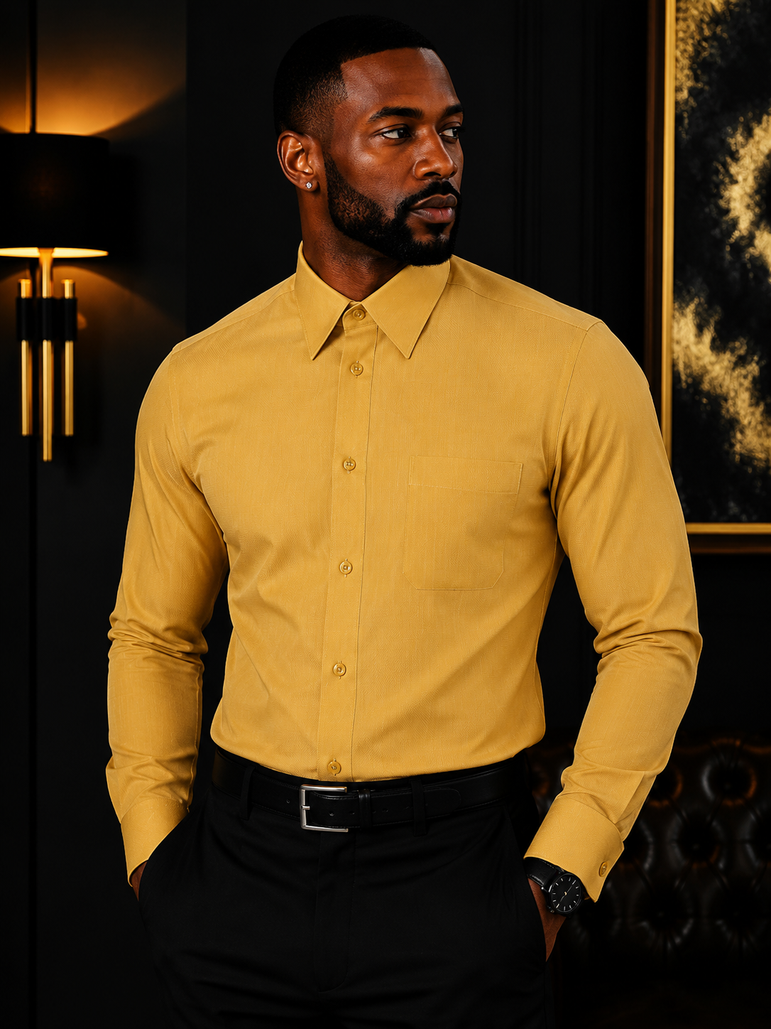 Daniel Ellissa Men's Dress Shirt