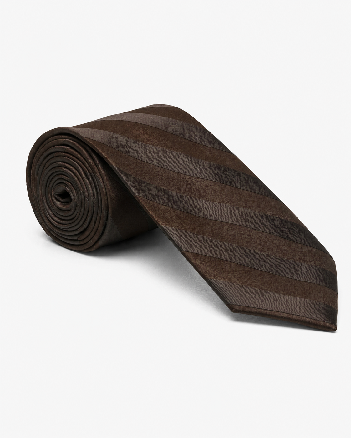Stacy Adams Liam Tie & Hanky Set - Brown