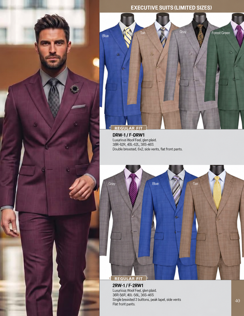2 Suits from $349 — Online Suit Special
