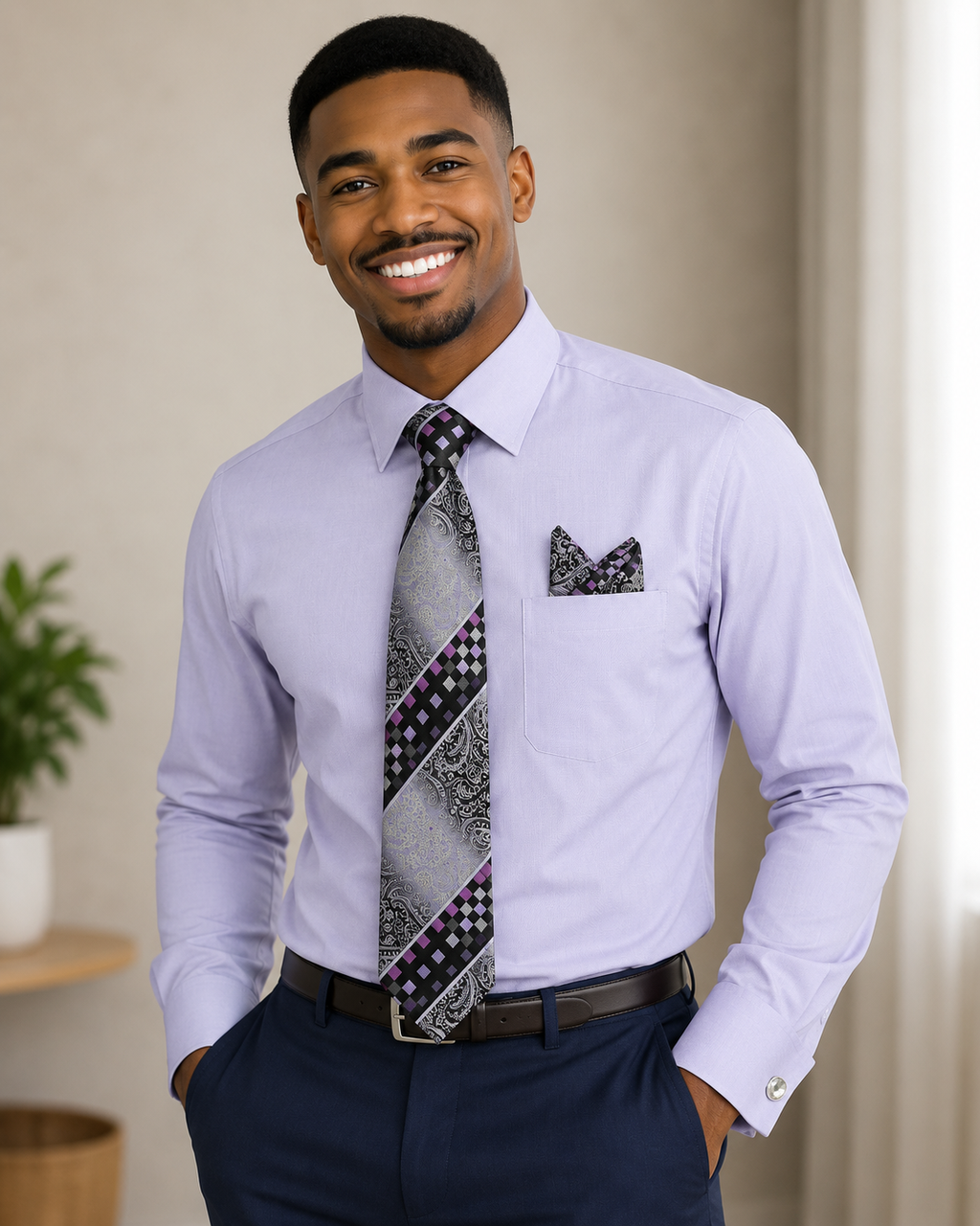 St. Patrick Men's Refined Elegance Dress Shirt