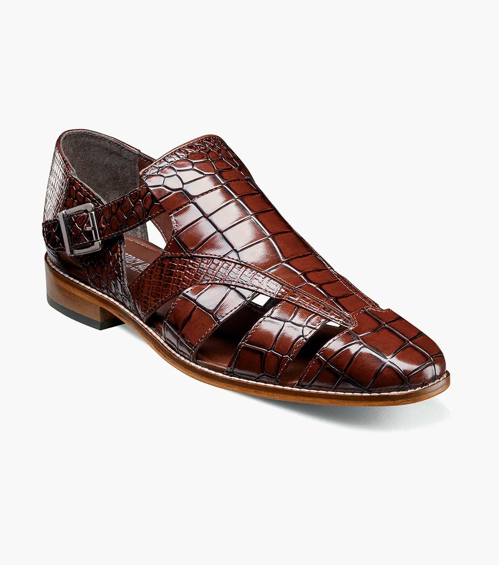 Stacy Adams - Calandro City Sandal - Cognac