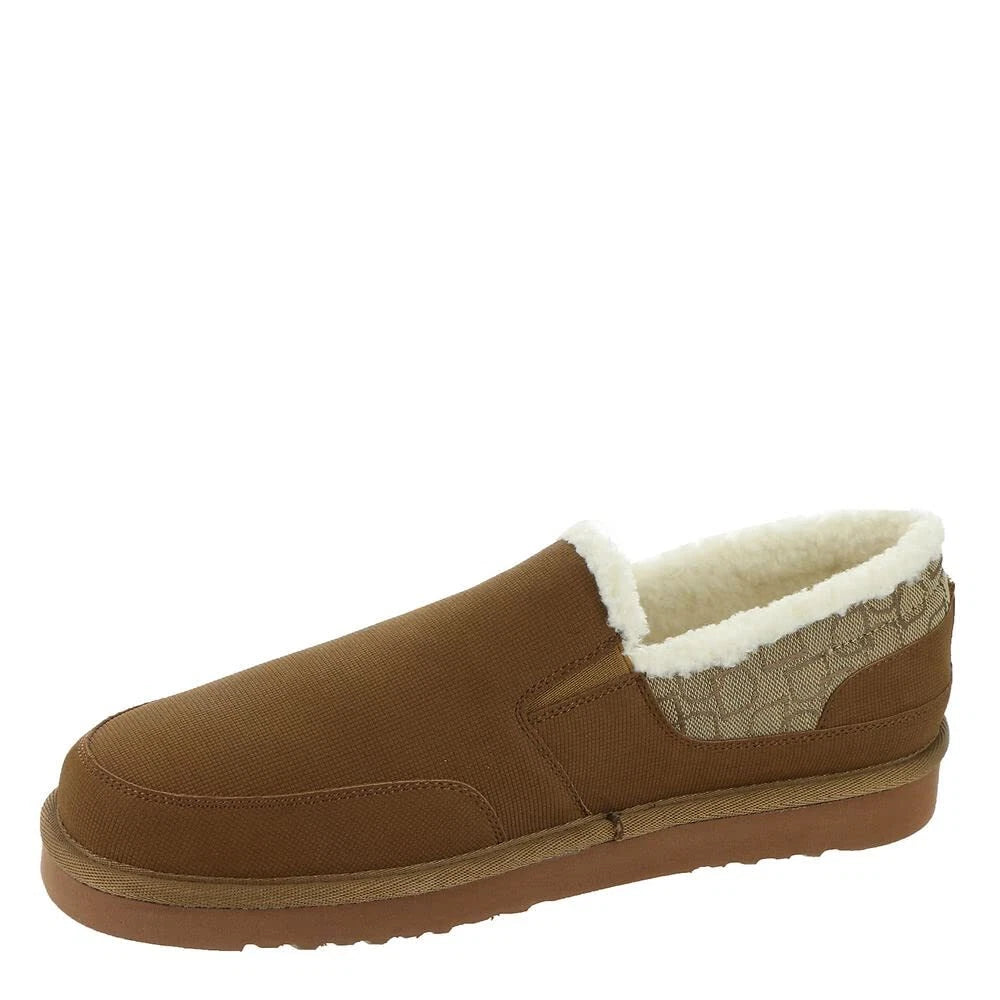 Stacy Adams Men's Coze Double Gore Slip-On Slipper Tan