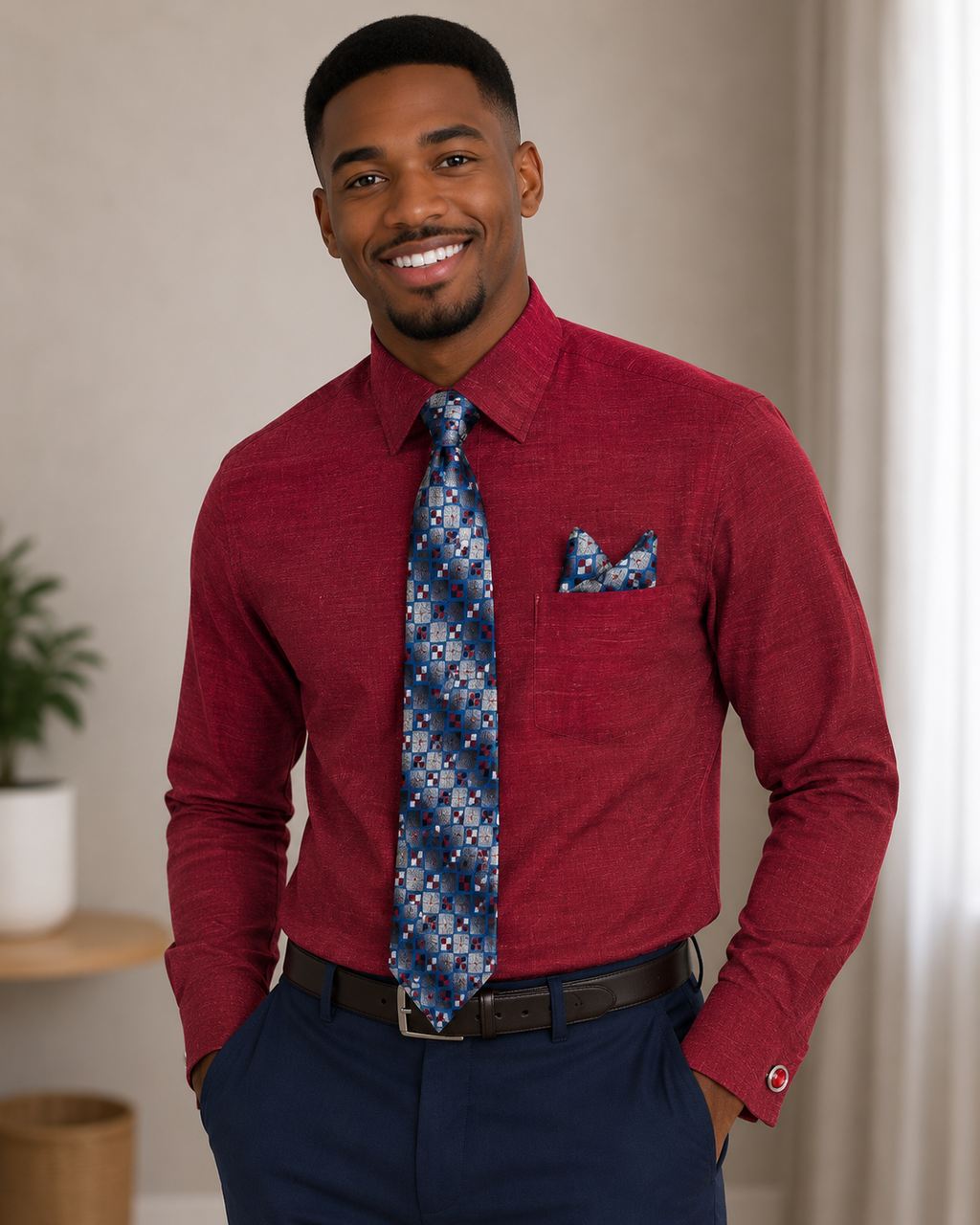 St. Patrick Men's Graceful Dusk Dress Shirt