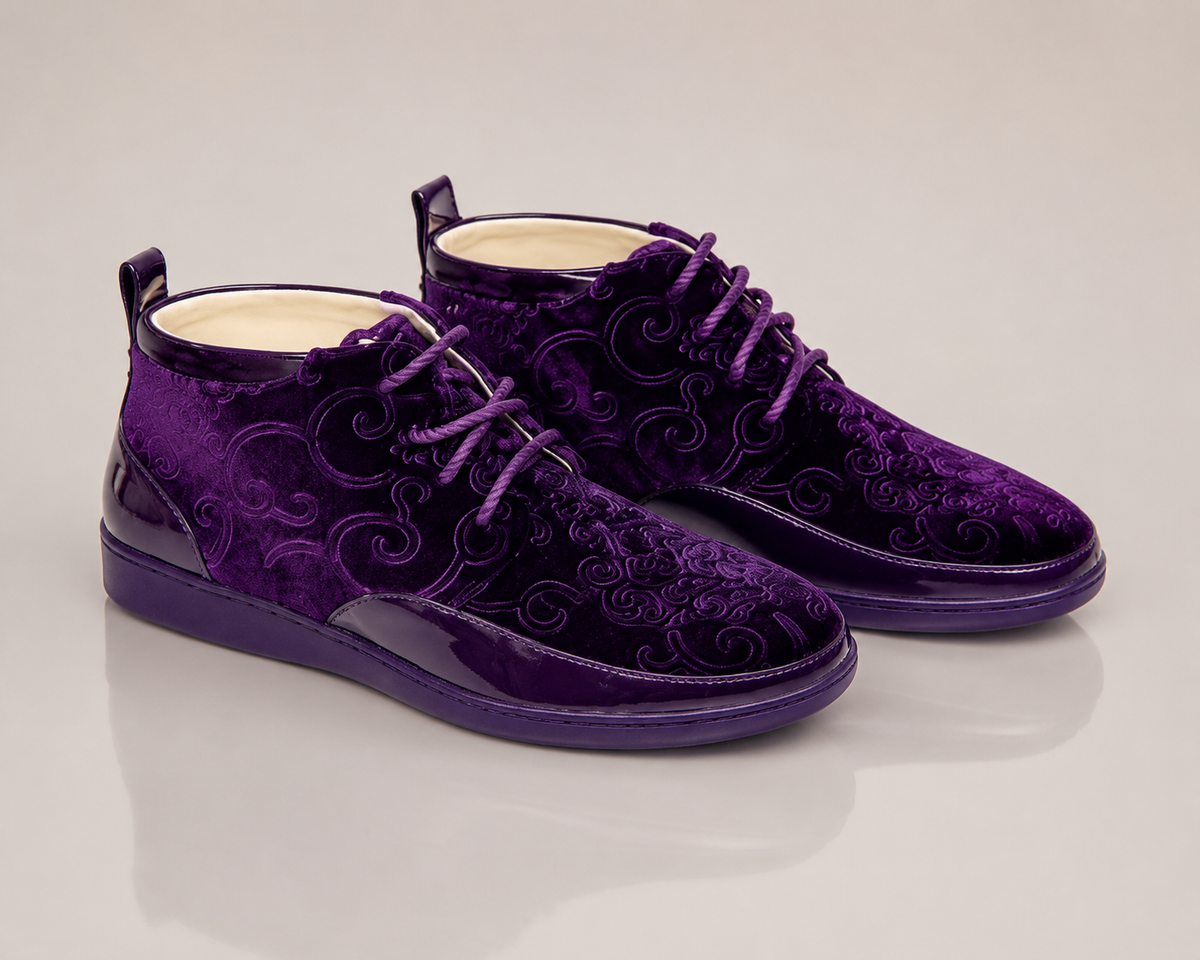 718 New York City - Brooklyn Style - Purple