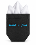 Hold-a-Fold Pocket Square Holder – Black